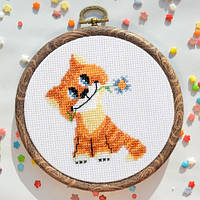 Набір для вишивання хрестиком ТМ "Повітруля" Кіт Василь P1-007