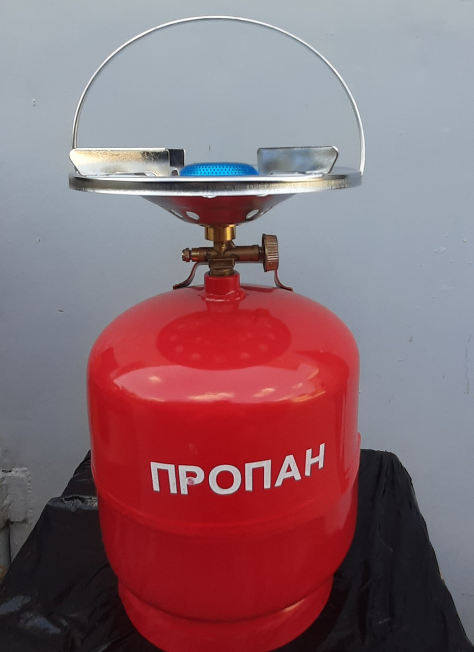Газовий балон 8 л пікник з пальником