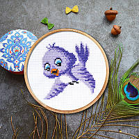 Набір для вишивання хрестиком ТМ "Повітруля" Синичка P1-008