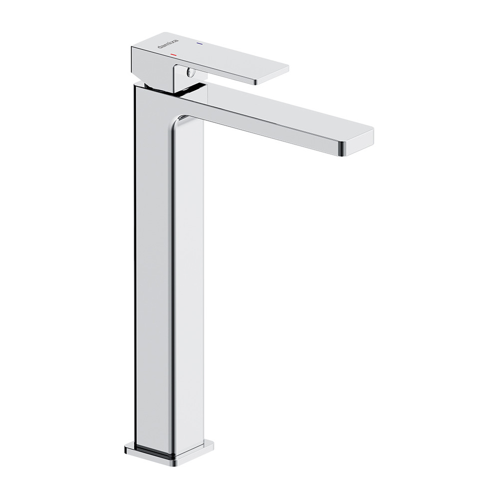 Змішувач для умивальника із високим виливом DAMIXA Gala хром латунь 225445 530250000, фото 1