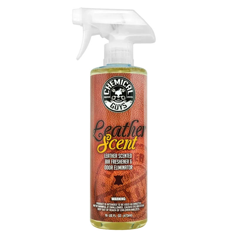 Ароматизатор та нейтралізатор запахів нова шкіра LEATHER SCENT AIR FRESHENER - 473мл, фото 1
