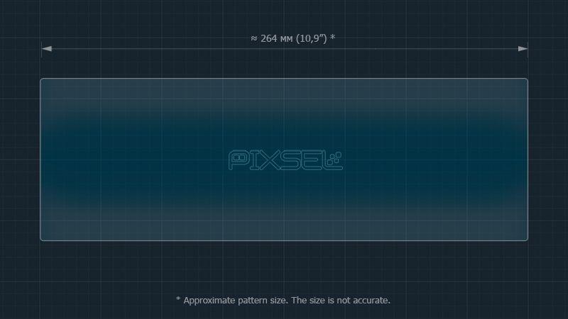 Захисне гібридне скло на панель приладів 10.9" 9H NIO ES7 2022 -, фото 1