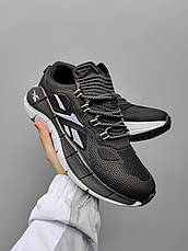 Чоловічі кросівки Reebok Zig Kinetica Black White Reflective ALL12835, фото 6
