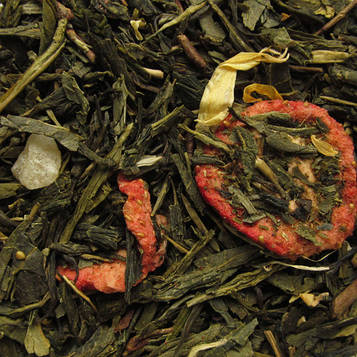 Зелений ароматизований чай Анабері 100 г