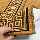 Набір Килимків для Ванної та Туалету на гумовій основі Taba 225-2 57х90 та 57х60 см Бежевий, фото 3