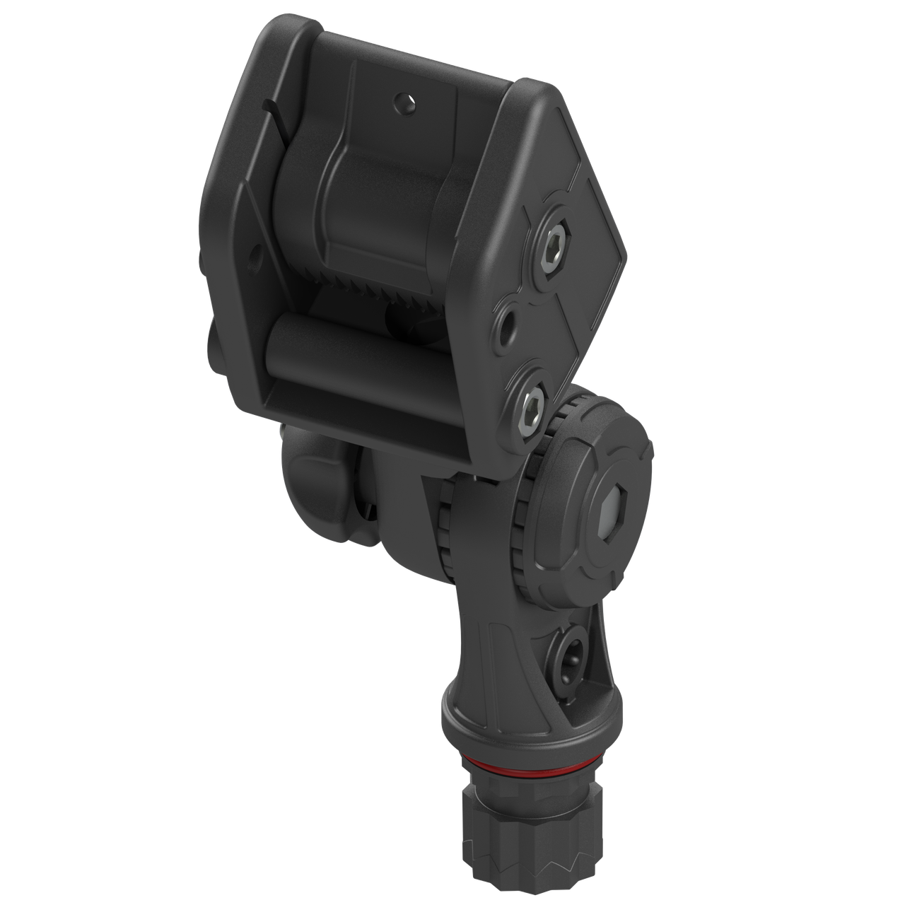 Al003 - Поворотно-нахильний тримач якоря зі стопорною системою Чорний (01.10.002.01.43), фото 1