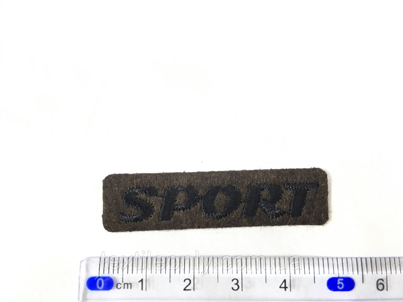 Нашивка sport планка 48х12 мм
