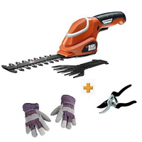 Кущоріз акумуляторний BLACK&DECKER GSL700KIT