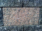 Колота гранітна бруківка червона, фото 2