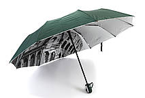 Парасолька проти дощу жіноча поліестер зелена Арт.18313-5 Bellissimo (54)