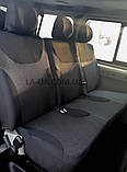 Авточохли в салон Renault Trafic 9 місць 2001-2013 р. (чохли на Рено Трафік), фото 3