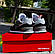 Чоловічі Кросівки New Balance 574 чорні з білим, фото 8