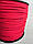 Шнур замшевий, червоний (красний) котушка 90 метрів, фото 7