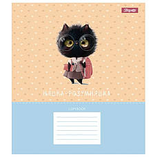 Зошит учнівський 1Вересня "Brush story", 12 аркушів, коса лінія, фото 5