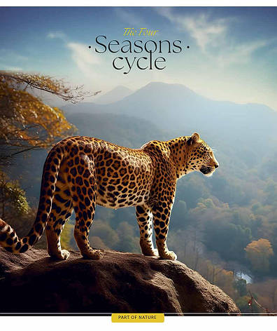 Зошит учнівський Школярик "Four seasons", 48 аркушів, фото 1