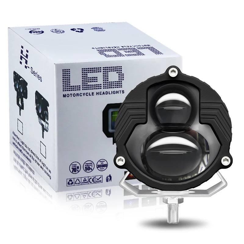 Led фара ближнього - дальнього світла 60w 6000K 12-24v з СТГ (1-шт), фото 1