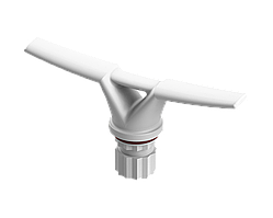 Кнехт швартувальний Fc229 чорний BORIKA FASTen (01.13.001.01.03)