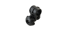 З'єднання / хомут для труб Ø 22 мм Cn022 чорний BORIKA FASTen (01.15.001.01.01)