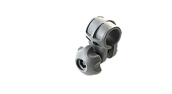 З'єднання / хомут для труб Ø 22 мм Cn022 сірий BORIKA FASTen (01.15.001.01.02)