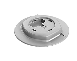 Площадка для монтажу замка моделі Fs218 на поверхні надувних плавзасобів ПВХ Mp218 сірий  BORIKA FASTen (01.16.017.01.02)