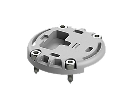 Площадка (Ø 66 мм) для монтажу замка моделі Fs218 на твердих поверхнях Mb218 сірий BORIKA FASTen (01.16.018.01.02)