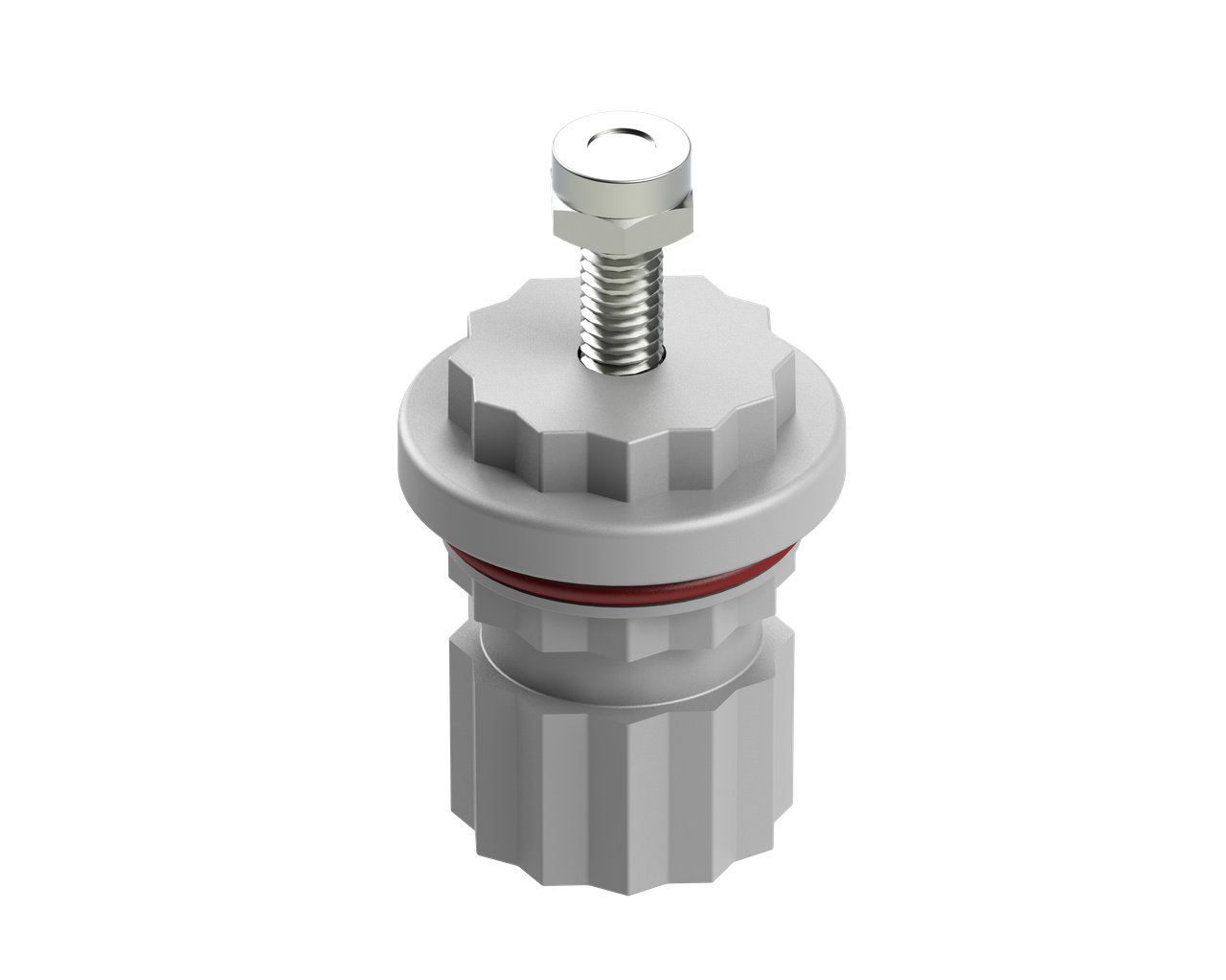 Адаптер з кріпленням Af221 сірий BORIKA FASTen (01.17.011.01.02), фото 1