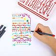 Набір професійних різнокольорових лінерів для малювання Fineliner Color 60 кольорів топ, фото 7