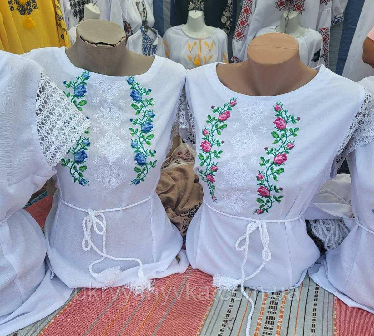 Вишиванка без рукавів "Сніжинка"