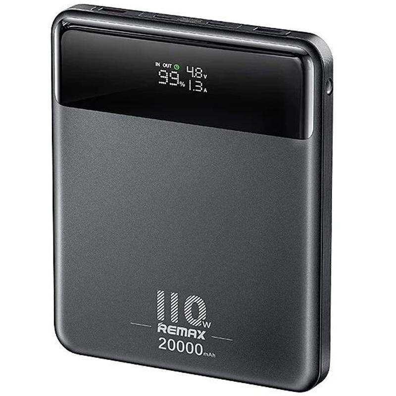 УМБ портативний зарядний пристрій Power bank Remax RPP-669 Dinba Series PD+QC 110W, 20000 mAh для зарядки ноутбуків