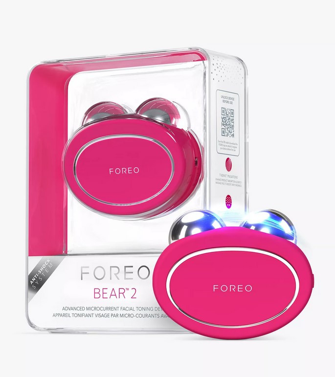 FOREO BEAR 2 Facial Toning Device (нове покоління) Мікрострумовий пристрій для ліфтинг-масажу, фото 1