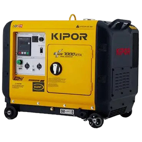 Генератор дизельний KIPOR KDE 7000 STA (електростарт, потужність 4.5 кВт/5.0 кВт)