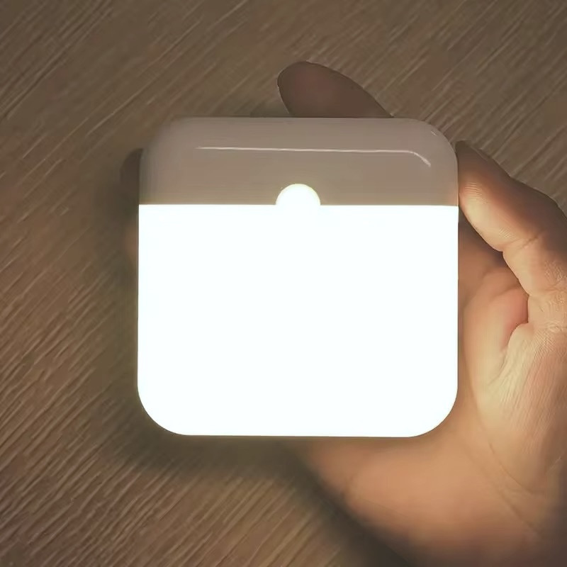 LED-світильник із датчиком руху з акумулятором від USB-нічник, перезаряджуваний, автономний, акумуляторний