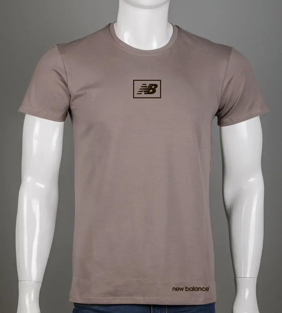 Футболка чоловіча New Balance 2410м (Уп.4шт M-XXL), Капучино