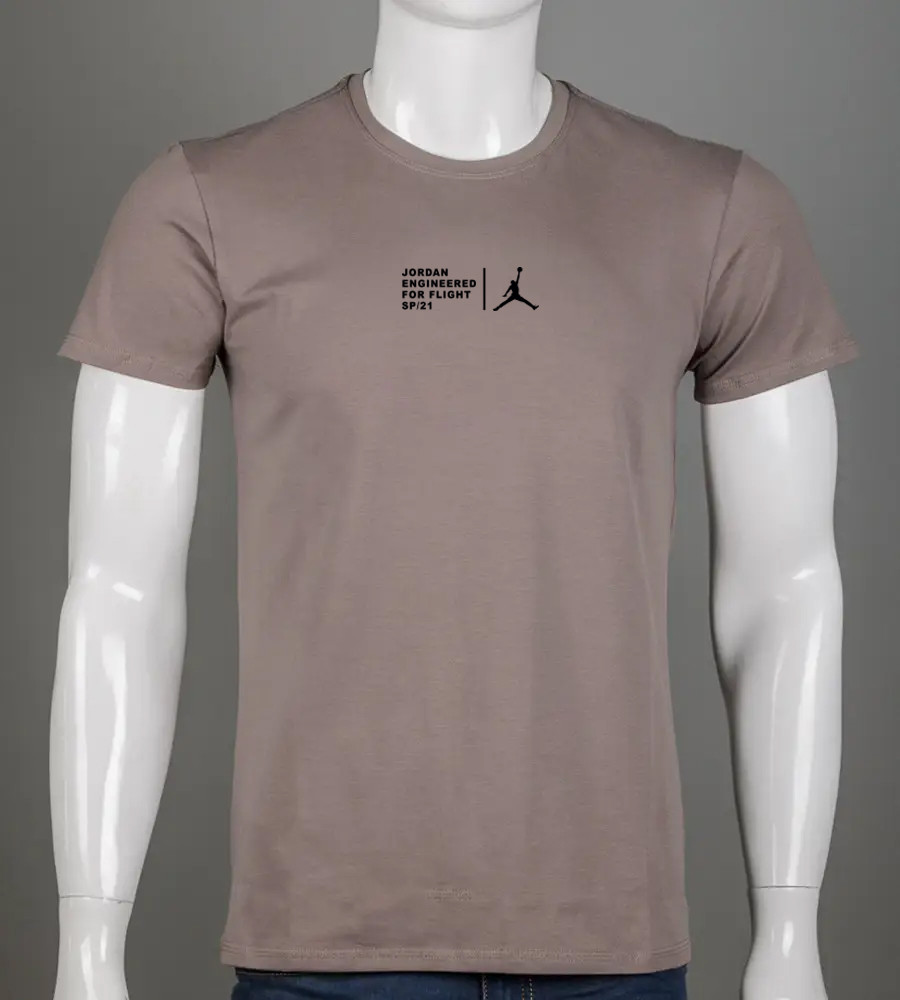 Футболка чоловіча Jordan 2328м (Уп.4шт M-XXL), Капучино