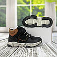 Черевики дитячі демісезонні для хлопчика чорні С.Луч 1550_2, фото 6