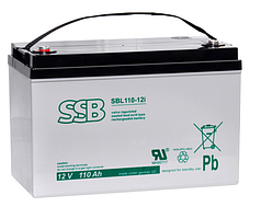 Аккумулятор SSB AGM SBL110-12