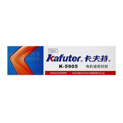 Силіконовий герметик Kafuter K-5905, 45мл, фото 3