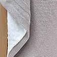 Плед бавовна Wellsoft Рогожка моко, 80х100+/- 2 см топ, фото 2