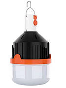 Підвісний ліхтар кемпінговий лампа BL-1010 акумуляторна з гачком аварійна 2 х 18650 LED+COB 25 Вт