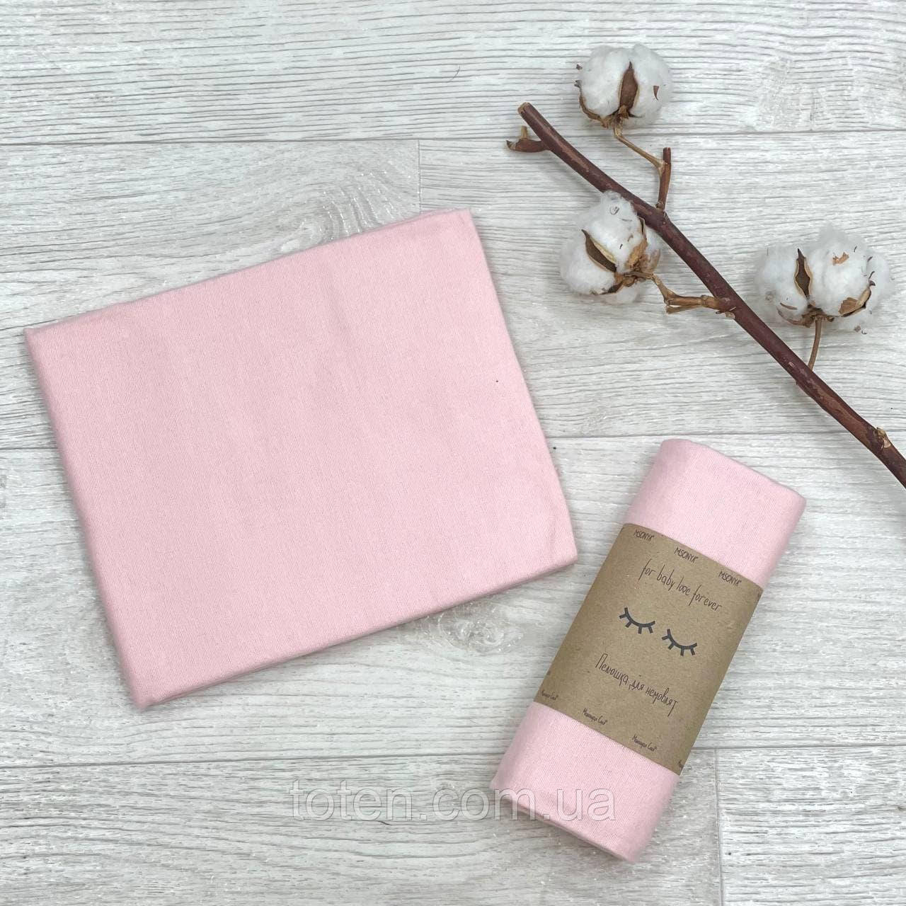 Пілочка фланель Персик, 80х100 +/- 2 см топ, фото 1