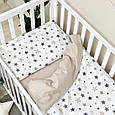 Змінне ліжко Baby Dream Stars бежевий топ, фото 2