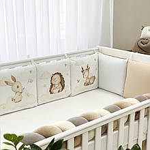 Комплект постільної білизни для немовлят Арт Дизайн "Friends" бежевий топ