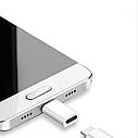 Адаптер перехідник Type-C - Micro USB White, фото 4