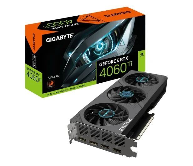 Відеокарта GIGABYTE GEFORCE RTX 4060 TI EAGLE 8G GDDR6