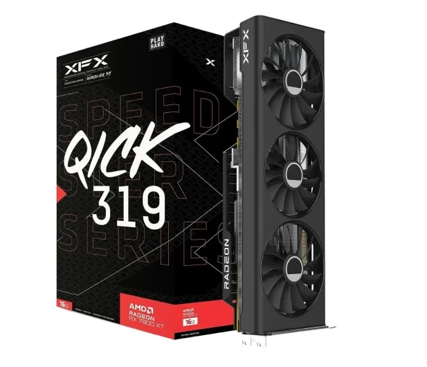 Відеокарта XFX Radeon RX 7800 XT SPEDESTER QICK319 CR 16GB GDDR6