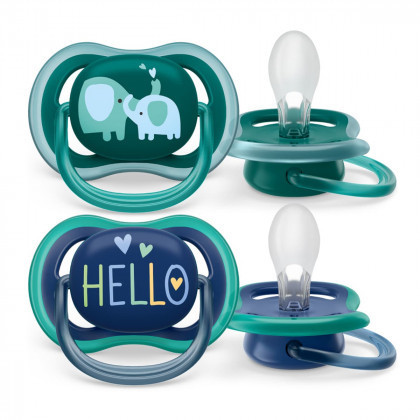 Пустушка Philips Avent ultra air з 18 місяців 2 шт. (Авент) SCF349/18, фото 1