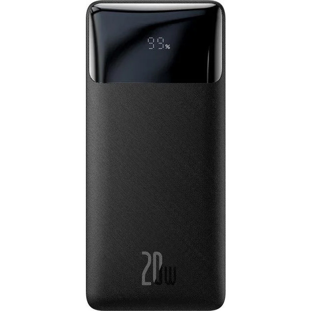 Повербанк Baseus Digital Display 30000 mAh 20W Quick Charge, 2USB/1Type-C, 1Micro USB