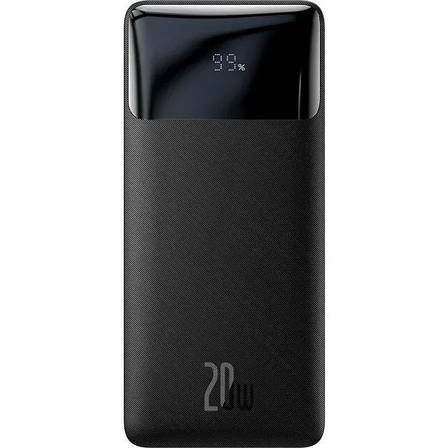 Повербанк Baseus Digital Display 30000 mAh 20W Quick Charge, 2USB/1Type-C, 1Micro USB, фото 1