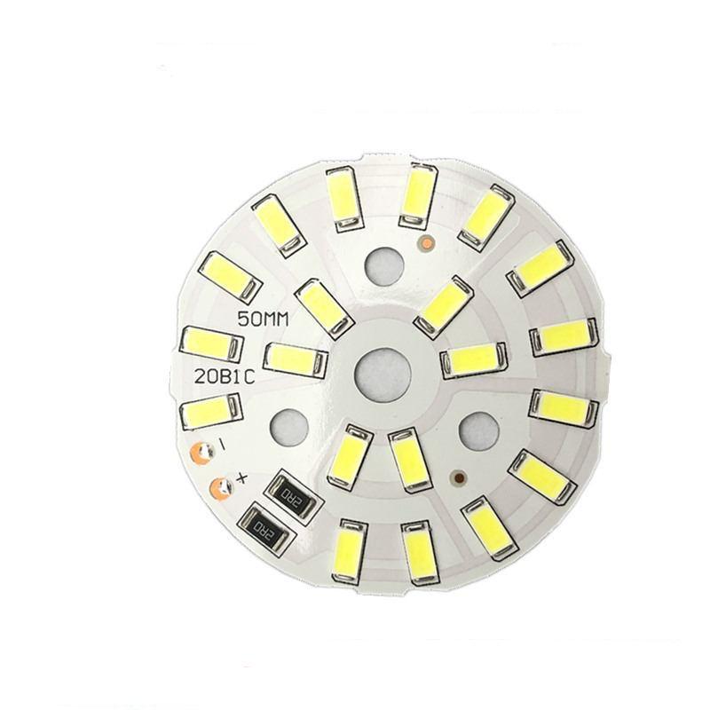 Світлодіодний LED-модуль 10Вт, 50мм, 5В, теплий білий