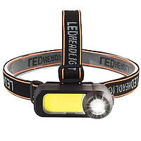 Фонарь на голову для рыбалки, Налобный светодиодный фонарь для ночных прогулок, Налобный фанарь LK-90